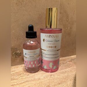 Aminnah Unicorn Dreams Body Mist & Body Oil Set